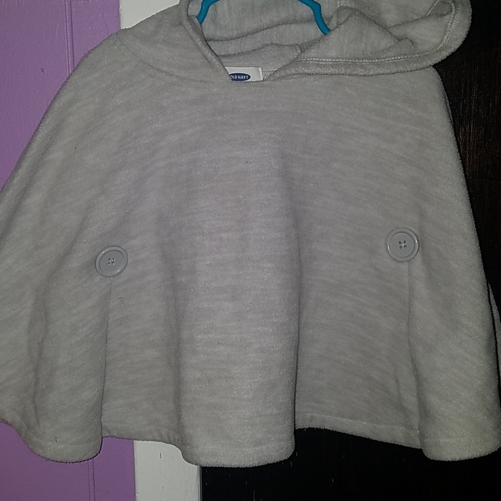 Toddler Fleece Poncho